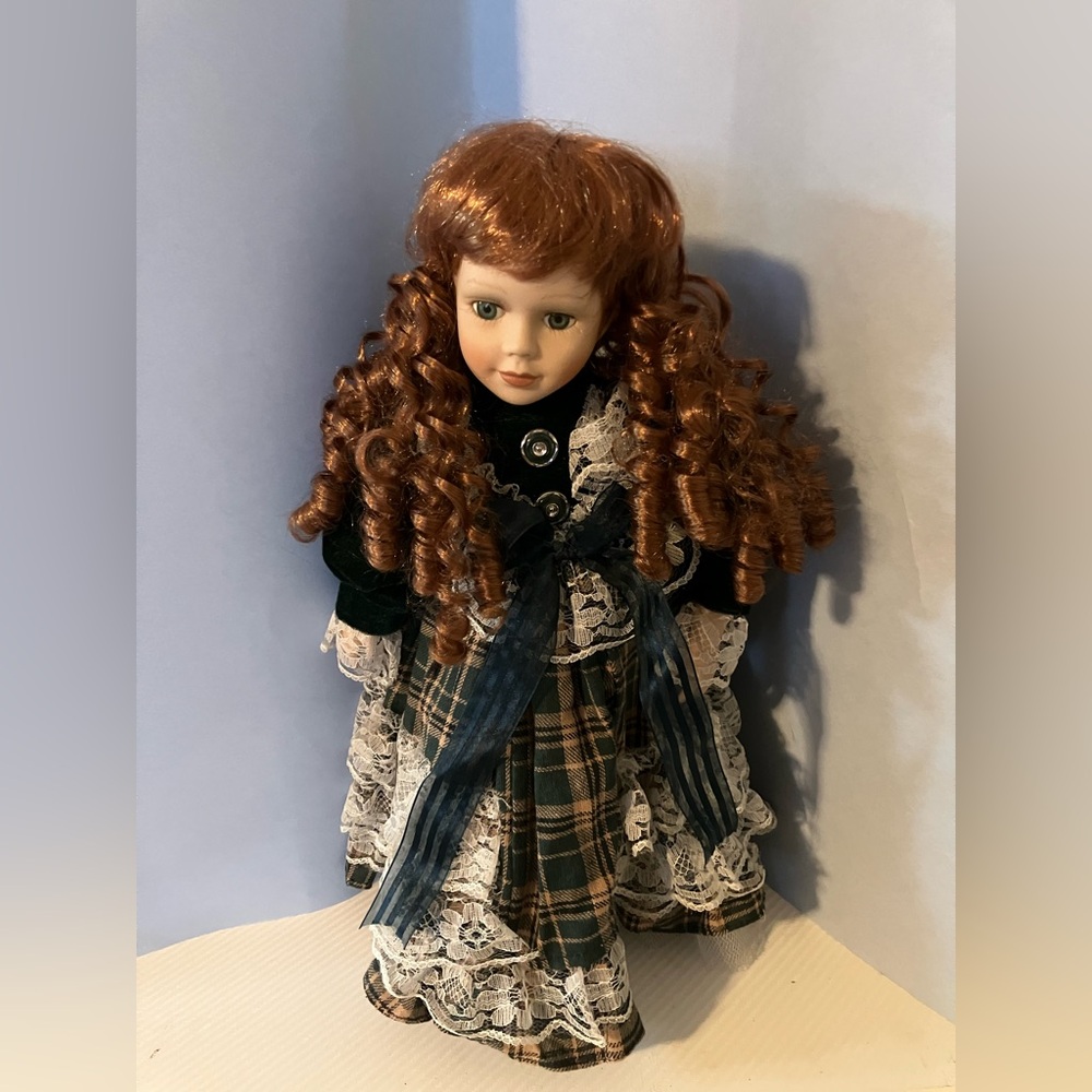 Beautiful Porcelain Doll Cathay Collection 1-5000 Red Hair 16”